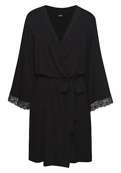Vivance Dreams Kimono, mit Spitze am Ärmelsaum günstig online kaufen