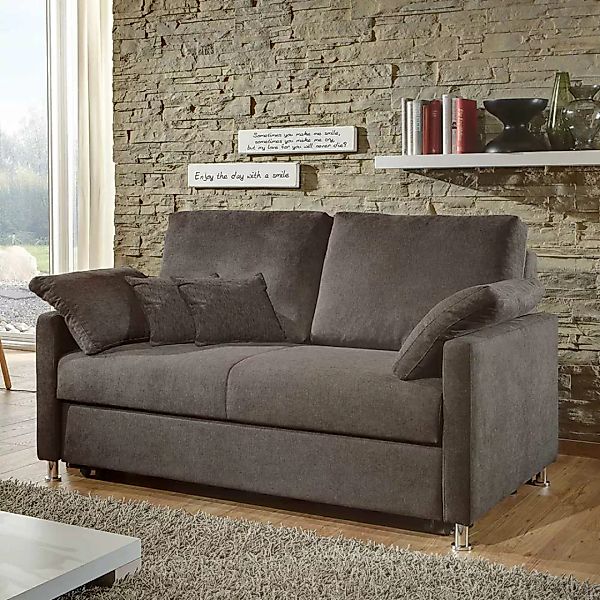 Zweisitzer Sofa mit Schlaffunktion Made in Germany günstig online kaufen