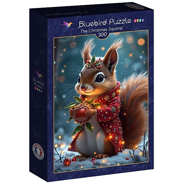 Bluebird Puzzle Puzzle Das Weihnachtseichhörnchen, Puzzleteile günstig online kaufen