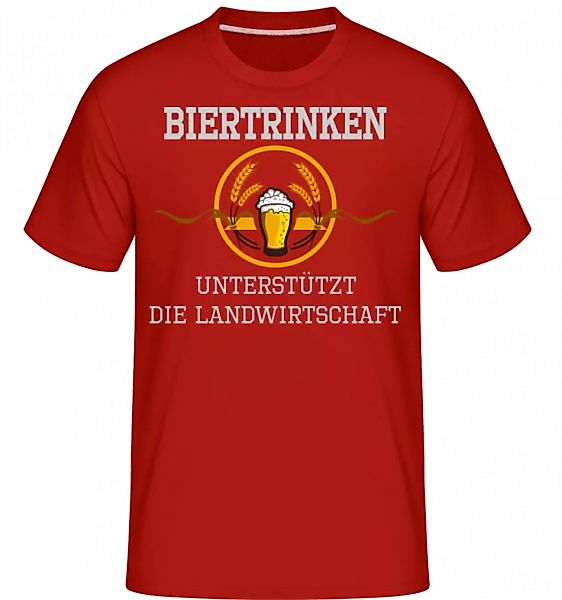 Bier Trinken Landwirtschaft · Shirtinator Männer T-Shirt günstig online kaufen