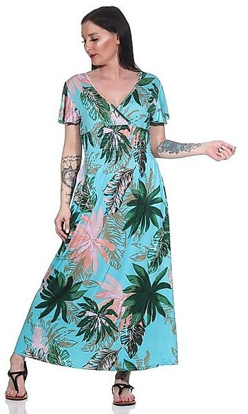 Aurela Damenmode Sommerkleid Lange Damen Sommerkleider luftig & leichte Max günstig online kaufen