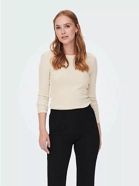 JACQUELINE de YONG T-Shirt Dünnes Feinstrick Langarm Shirt Basic Stretch Ob günstig online kaufen
