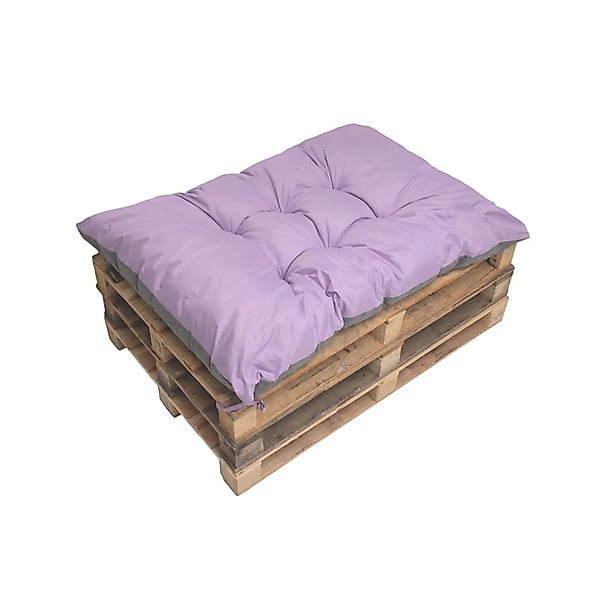 Setgarden Enkel one Palettenkissen 120x80 cm Sitzkissen 1tlg Purple günstig online kaufen