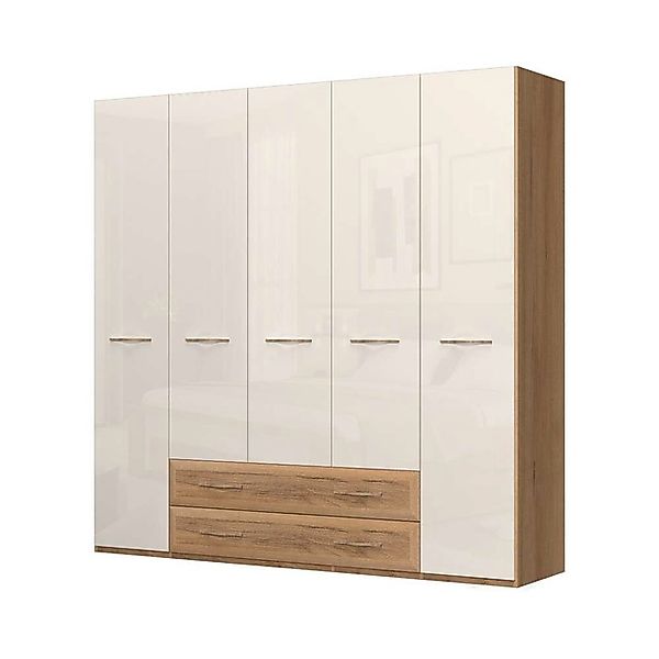 Home affaire Kleiderschrank »Gala, beige hochglänzend UV lackiert, kratzfes günstig online kaufen