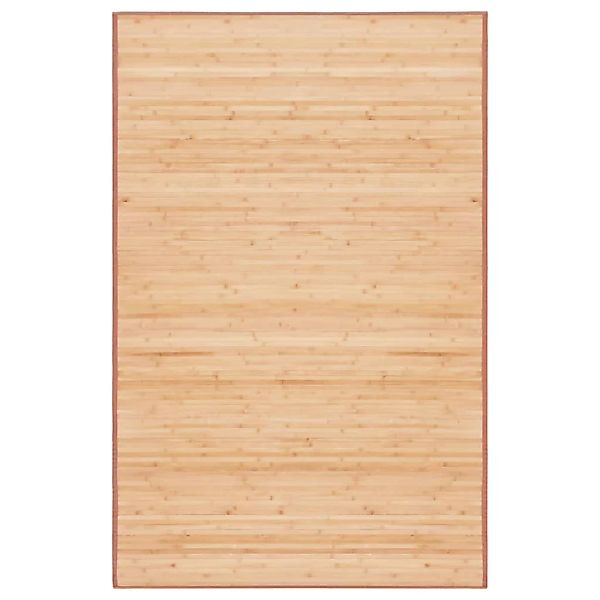 Teppich Bambus 100×160 Cm Braun günstig online kaufen