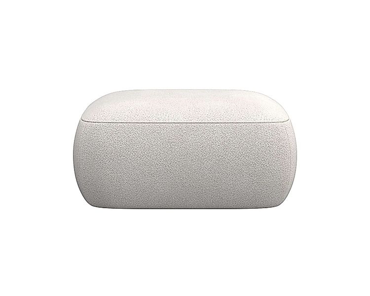 FLEXLUX Pouf "Torino, rund, bodennah, Sitzhocker, Polsterhocker" Modernes, günstig online kaufen