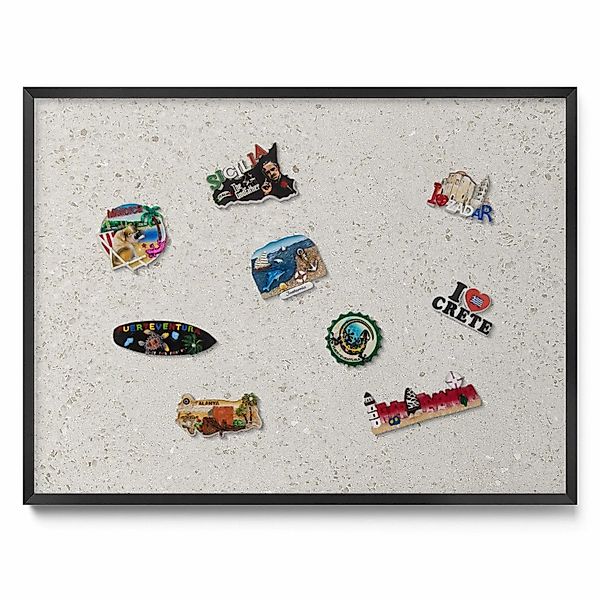 Tulup Magnettafel Blech Magnettafel für Sammlermagnete Hellstein Gres 80x60 günstig online kaufen