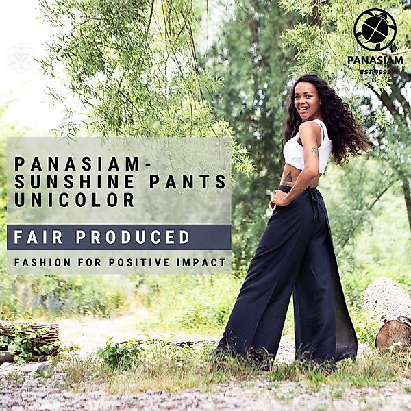 PANASIAM Relaxhose Sunshine Pants Wickelhose einfarbig günstig online kaufen