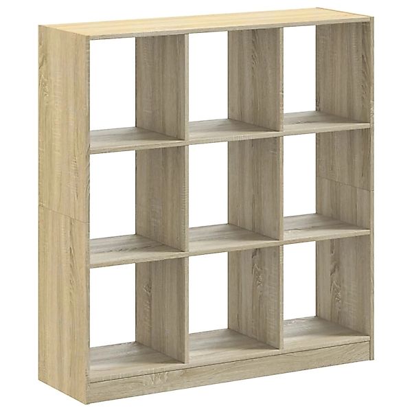 vidaXL Bücherregal Sonoma-Eiche 102x32x108 cm Holzwerkstoff günstig online kaufen