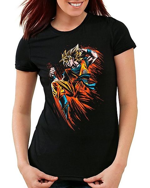 style3 T-Shirt Super Sayajin Attack super dragonball z gt songoku breakers günstig online kaufen