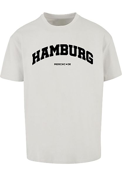 Merchcode T-Shirt "Merchcode Herren Hamburg Wording - Heavy Oversize Tee", günstig online kaufen