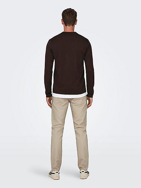 ONLY & SONS Strickpullover Polo Langarm Basic ONSWYLER ONSWYLER LIFE REG 14 günstig online kaufen
