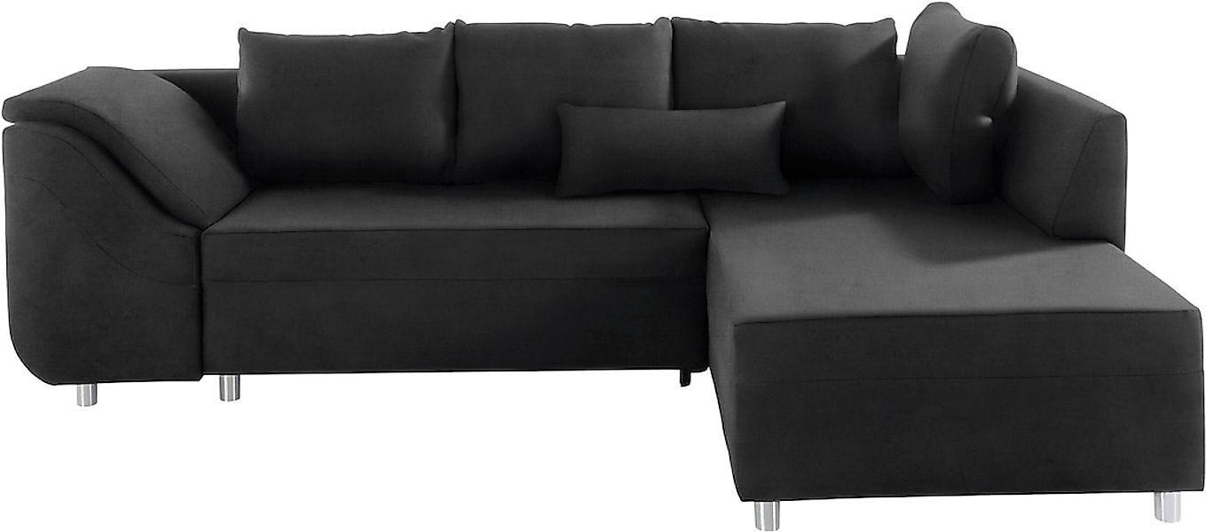COLLECTION AB Ecksofa Sally L-Form, mit und ohne Bettfunktion, inklusive lo günstig online kaufen