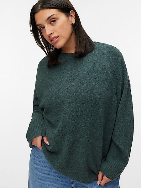 Vero Moda Curve Strickpullover VMCBOOM LS O-NECK PULLOVER GA NOOS CUR günstig online kaufen