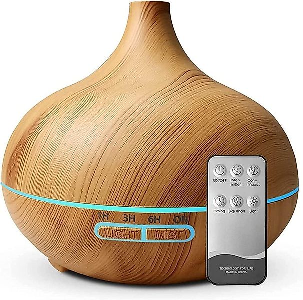 Forrlite Diffuser Aroma Diffuser, 550ml, Aroma Ultraschall-Vernebler Luftbe günstig online kaufen