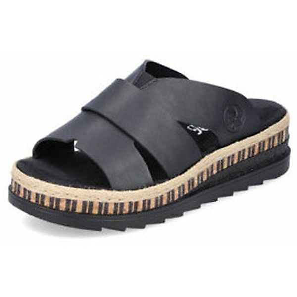 Rieker  Pantoffeln Sandalen für Damen in schwarz günstig online kaufen