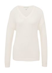 QS Longpullover Strickpullover Pullover mit Strukturmuster günstig online kaufen