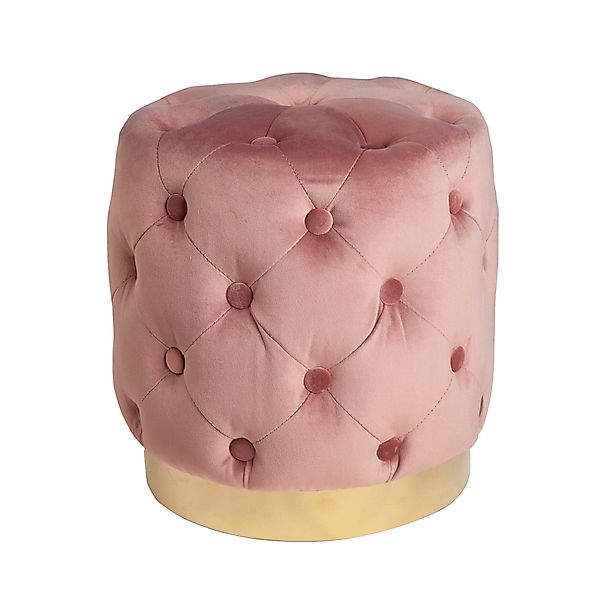riess-ambiente Sitzhocker MODERN BAROCK 37cm altrosa günstig online kaufen