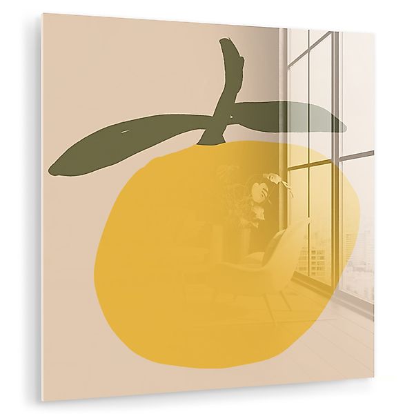 MuchoWow Acrylglasbild Obst - Abstrakte Kunst günstig online kaufen