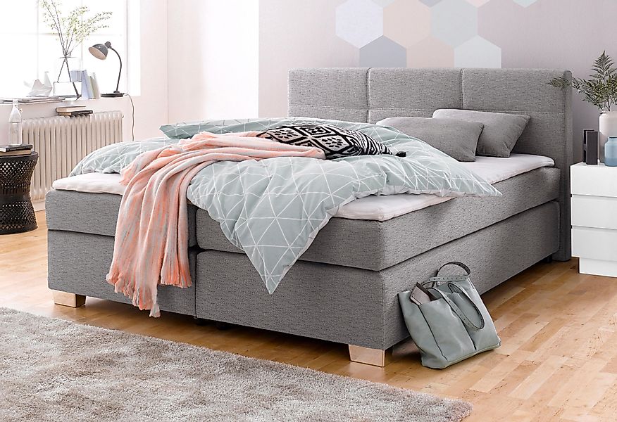 Jockenhöfer Gruppe Boxspringbett "Evita", inkl. Topper und Kissen, erhältli günstig online kaufen
