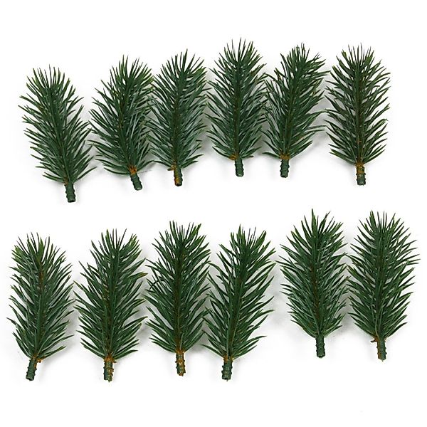 Kunstzweig Künstliches Tannenstreu, 12x Tannenspitzen 7,6cm. günstig online kaufen