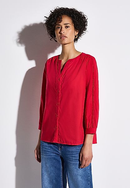 STREET ONE Klassische Bluse, aus reiner Baumwolle günstig online kaufen