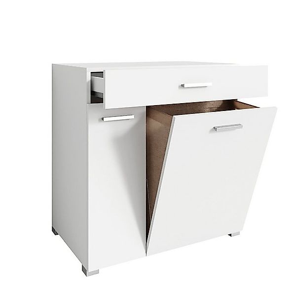 Vicco Badschrank Matteo Weiß 75 x 79 cm günstig online kaufen