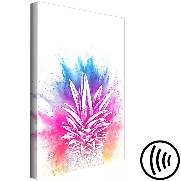 Wandbild Colourful Pineapple (1 Part) Vertical XXL günstig online kaufen