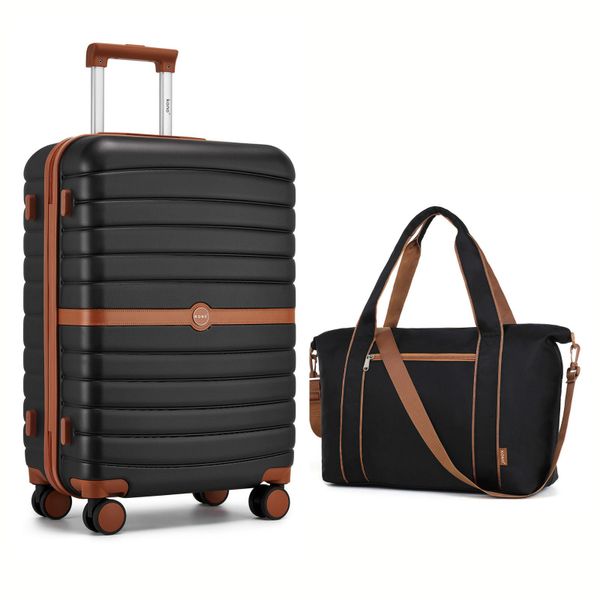 KONO Kofferset Hartschalenkoffer (55/66,5/76,5 cm Hoch)+Kabinentasche günstig online kaufen