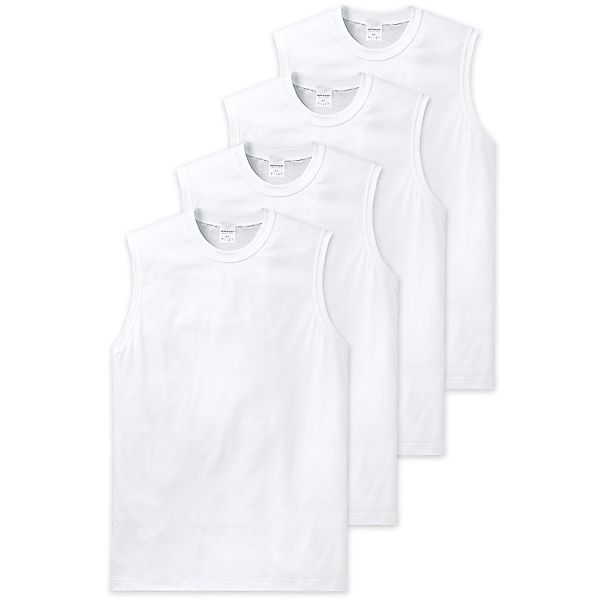Schiesser Unterhemd Essentials (Mehrpack, 4-St) Muskelshirt günstig online kaufen