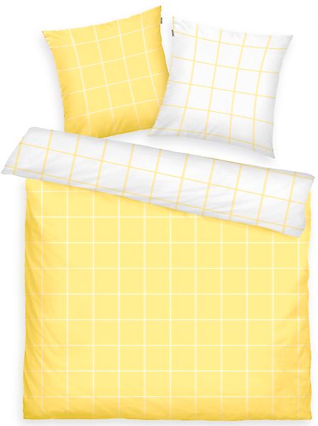 TOM TAILOR HOME Bettwäsche "LARGE CHECK in Gr. 135x200cm oder 155x220cm" 3 günstig online kaufen