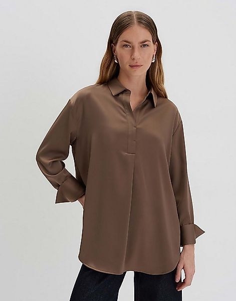 someday Satinbluse Satinbluse ZANZA Loose im Oversize Stil günstig online kaufen