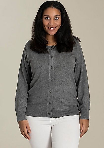 SANDGAARD Strickjacke mit Knopfleiste und in kurzer Form günstig online kaufen