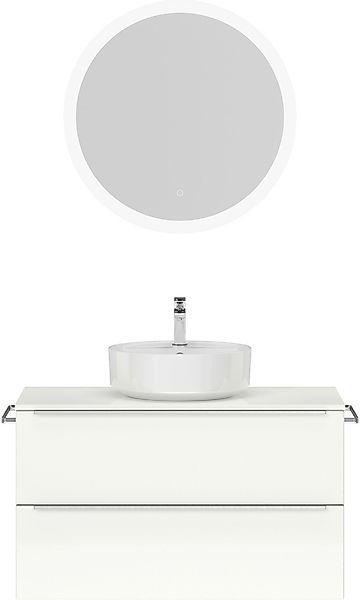 nobilia® Badmöbel-Set »Alvene« vormontiert, mit Soft-Close, 2 Stk. tlg. Hoc günstig online kaufen