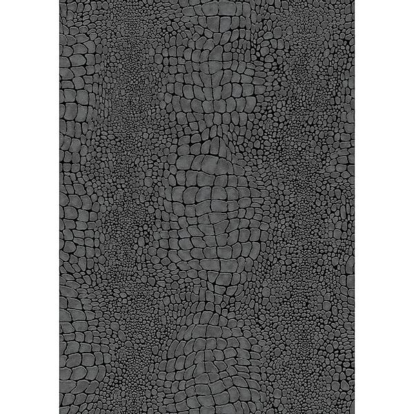 Erismann Vliestapete Cameo Scale Schwarz FSC® günstig online kaufen