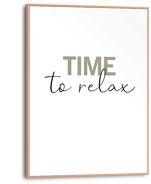 Reinders! Poster Time to relax günstig online kaufen