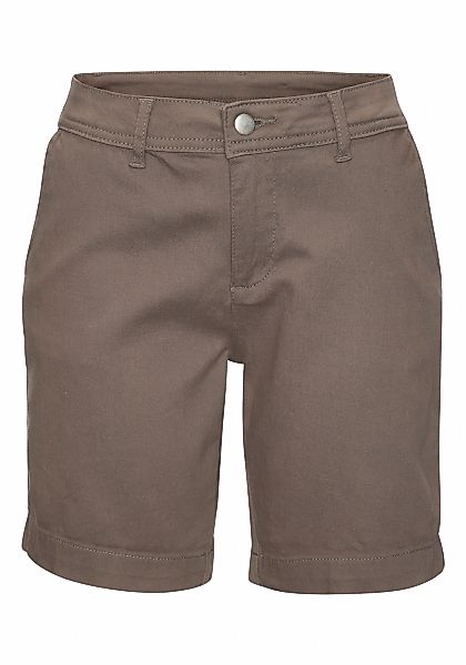 LASCANA Bermudas, zum Krempeln, aus elastischer Baumwolle, kurze Hose, Shor günstig online kaufen