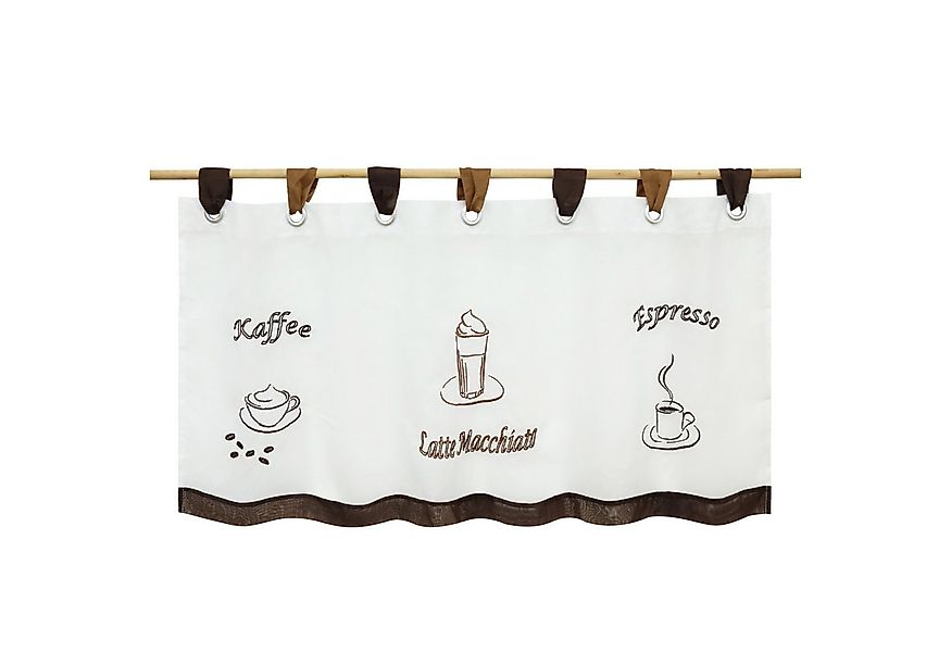 Joyswahl Scheibengardine Sophie (1 St), Schlaufen, transparent, Voile Bistr günstig online kaufen