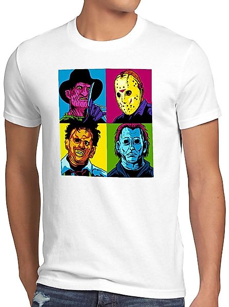 style3 T-Shirt Pop-Art Grusel freddy jason günstig online kaufen