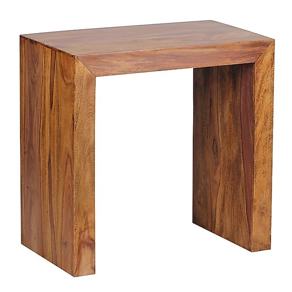 FINEBUY Beistelltisch SuVa2541_1 (MUMBAI Massivholz Tisch günstig online kaufen