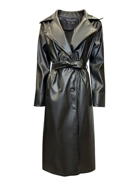 Worldclassca Trenchcoat Worldclassca TRENCHCOAT Kunstleder Gürtel günstig online kaufen