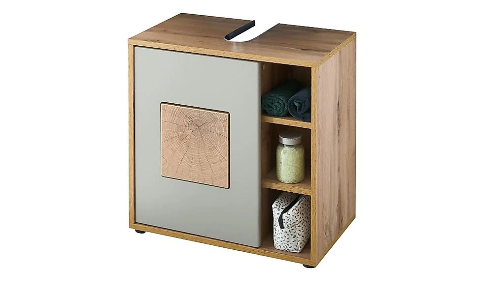 Waschbeckenunterschrank  Gremminer See ¦ holzfarben ¦ Maße (cm): B: 60 H: 6 günstig online kaufen