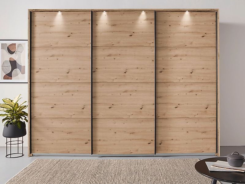 rauch Schwebetürenschrank "Oteli", inkl. Passepartout optional mit Beleucht günstig online kaufen