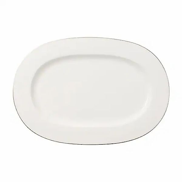 Villeroy & Boch Servierplatte »Servierplatte Anmut Platinum No.1 41 x 29 cm günstig online kaufen