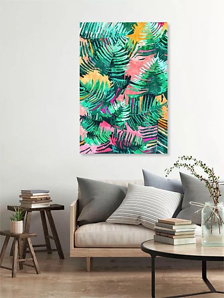 Poster / Leinwandbild - I'm All About Palm Trees & 80 Degrees günstig online kaufen