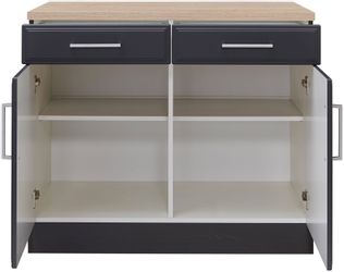 KOCHSTATION Unterschrank "KS-Stockholm" hochwertige MDF-Fronten günstig online kaufen