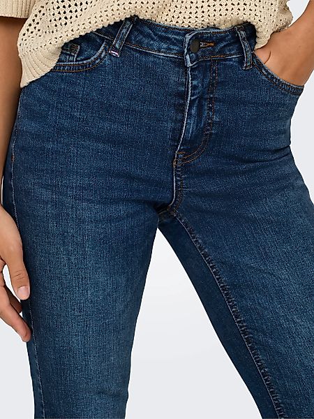 JDY Skinny-fit-Jeans JDYFINA MW SKINNY ANK JNS MB NOOS DNM günstig online kaufen