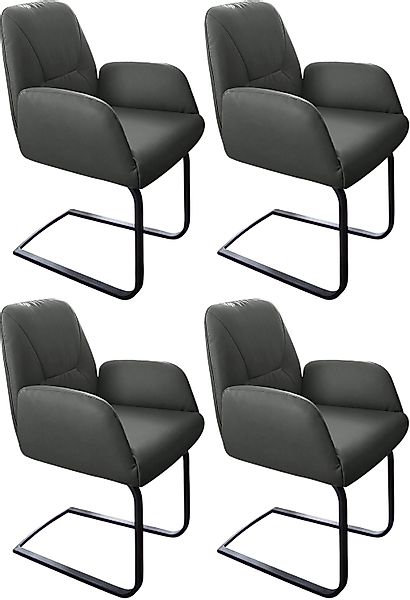 W.SCHILLIG Freischwinger "ole" (Set) 4 Stk.2er- oder 4er-Set, Gestell in Sc günstig online kaufen