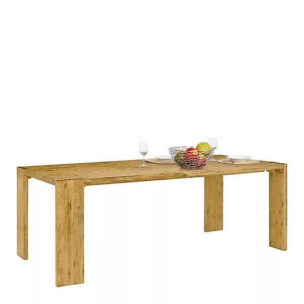 Vollholztisch aus Akazie Massivholz 75 cm hoch günstig online kaufen