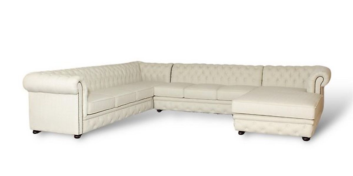 Salottini Chesterfield-Sofa XL Chesterfield Wohnlandschaft Ecksofa Royal De günstig online kaufen